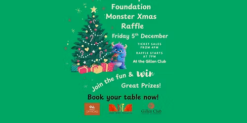 2025 Monster Xmas Raffle Fundraiser