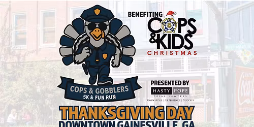 Gainesville's Thanksgiving Day Cops & Gobblers 5K