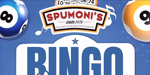 MUSIC BINGO THURSDAYS @ Spumoni's Italian Seafood Restaurant