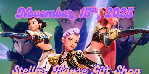 KPop Demon Hunters Party at Stellar House