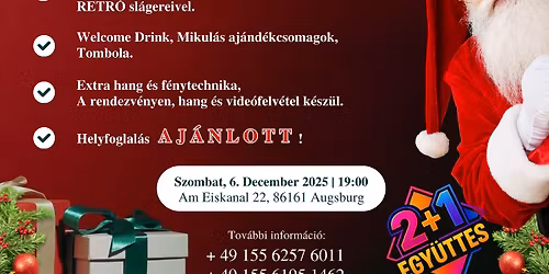 \ud83c\udf85 MIKUL\u00c1S PARTY AUGSBURGBAN \ud83c\udf85