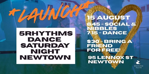 5Rhythms Newtown Launch