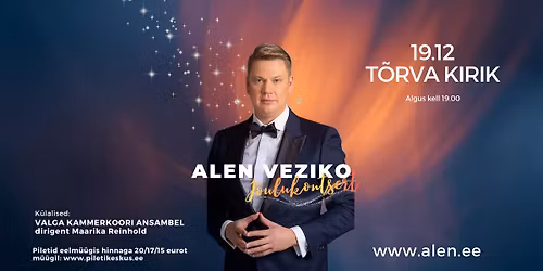 Alen Veziko ja Valga Kammerkoori ansambel "N\u00fc\u00fcd taas sajab lund"