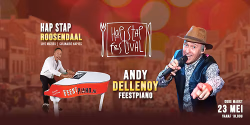 Andy's FeestPiano show - HapStap Roosendaal