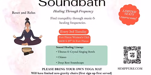 SoundBath Healing Through Frequency Class