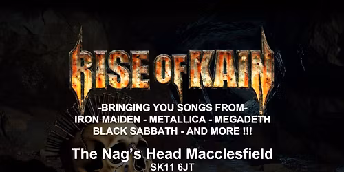 Rise of Kain at The Nag's Head Macclesfield