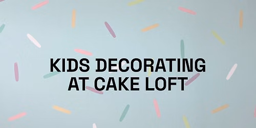 Kids Summer Cupcake Decorating at Cake Loft!