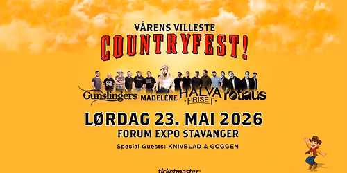 V\u00c5RENS VILLESTE COUNTRYFEST 2026