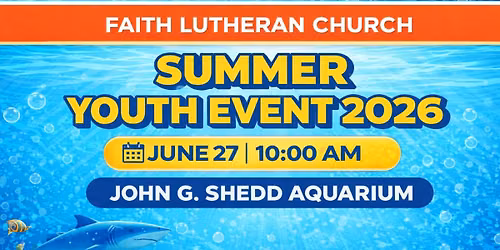 YOUTH EVENT - JOHN G. SHEDD AQUARIUM