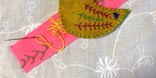 Slow Stitching, Textile Tuesdays