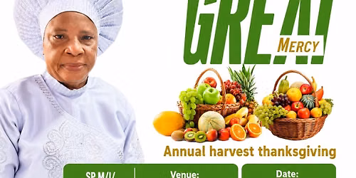 2026 Adults Church Harvest
