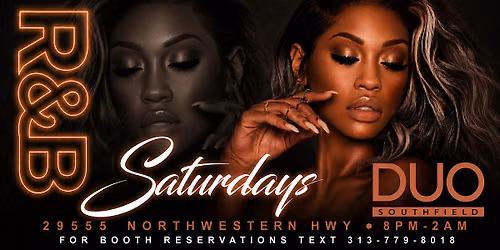 R&B Saturdays At Duo Lounge In Southfield