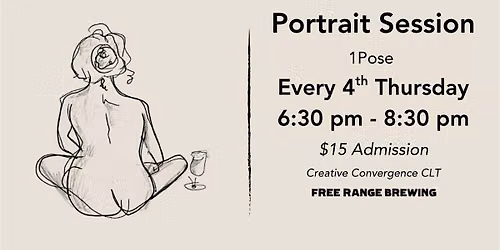 1 Pose Portrait Session - Free Range Brew NoDa
