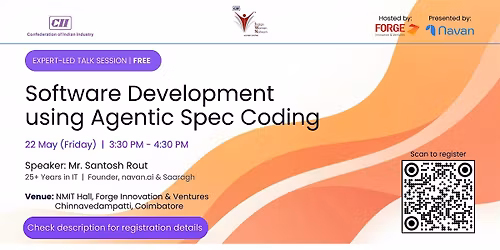 Expert-led Talk Session: Software Development using Agentic Spec Coding