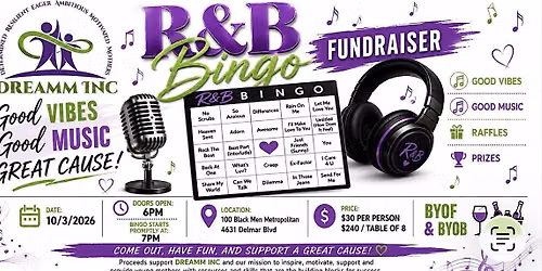 DREAMM INC R&B BINGO