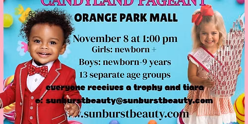 FL-Orange Park Candyland Pageant in Orange Park Mall