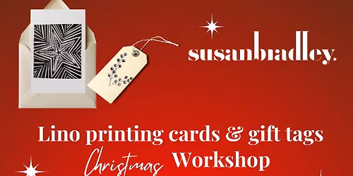 Linocut Printmaking Christmas Cards & Tags