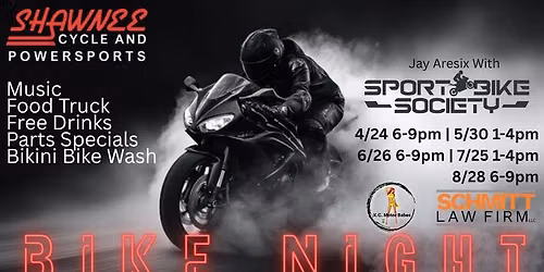 FINAL Sportbike Society event at Shawnee Cycle & Powersports!
