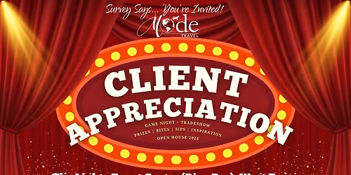 MODE TRAVEL CLIENT APPRECIATION EVENT OPEN HOUSE 2026