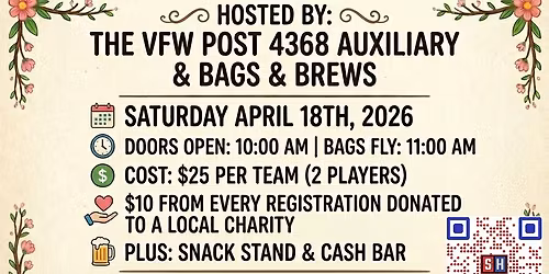 Indoor Cornhole Tournament