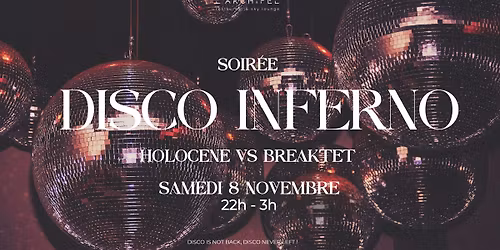 SOIREE DISCO INFERNO