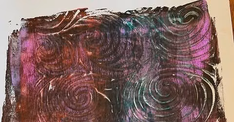 Gelli Plate Monoprints Workshop