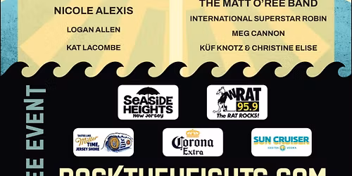 6\/5 Gab Cinque Band opening for SPONGE @ ROCK THE HEIGHTS