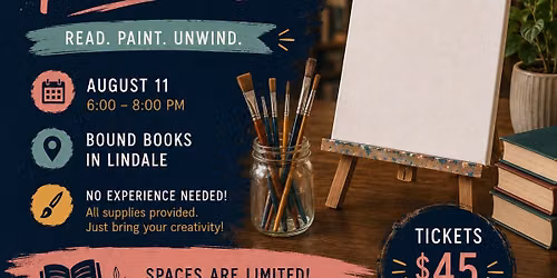 Paint Night at Bound Books
