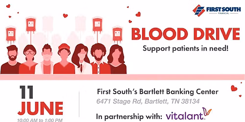 First South x Vitalant Blood Drive