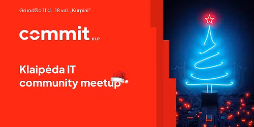 Commit Klaipeda xmas meetup