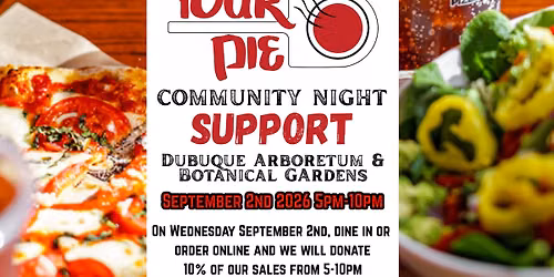 Dine & Donate at Your Pie! 