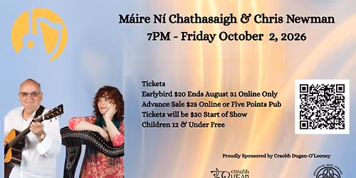 Concert - Maire Ni Chathasaigh & Chris Newman