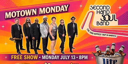 Second Hand Soul Band | Tony D's | Mon Jul 13th 8pm | 7725 Belmont Ave, Elmwood Park