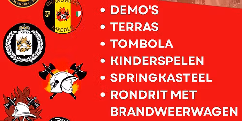 Opendeurdag brandweer Meerle