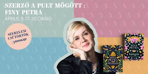 #SzerelemCs\u00fct\u00f6rt\u00f6k: Szerz\u0151 a pult m\u00f6g\u00f6tt \u2013 Finy Petra