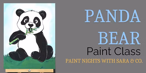 Panda Bear Paint Class