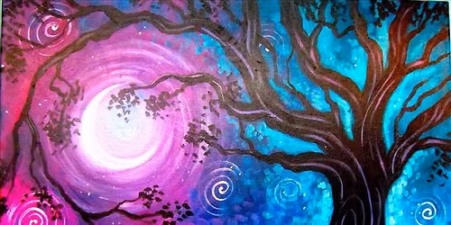 Weekday Deal Paint Party: Starry Oak Starting at $36 + $15 DIY Candles!