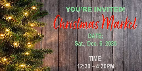 2025 Christmas Market at Josiah Center