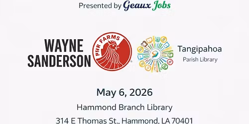Wayne Sanderson Career Fair - Hammond Branch