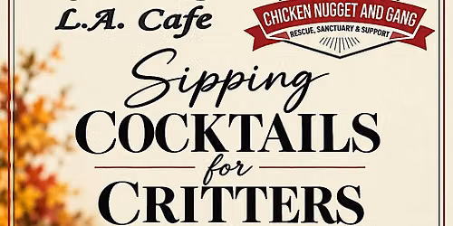 Sipping Cocktails for Critters
