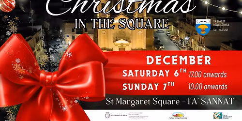 \ud83c\udf84\u2728 Ta\u2019 Sannat - Christmas in the Square\u2728\ud83c\udf81