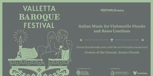 Valletta Baroque Festival 2026 | Italian Music for Violoncello Piccolo and Basso Continuo