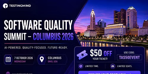Software Quality Summit Columbus 2026