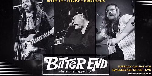 Peter Levin Organ Trio featuring The Fitzkee Brothers \/Live at The Bitter End