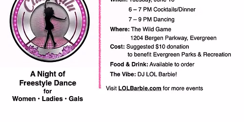 Fundraiser Dance Party 