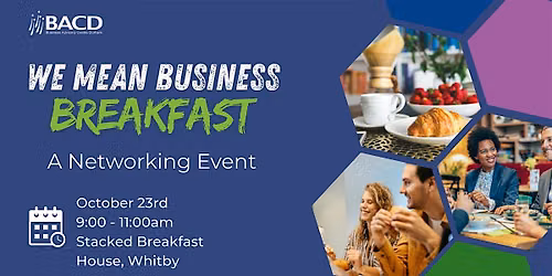 We Mean Business - Networking Breakfast
