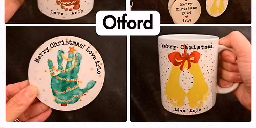 Christmas Handprint Ornament Creation