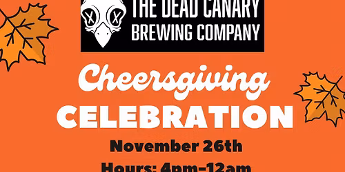 Cheersgiving Thanksgiving (Thanksgiving Eve)