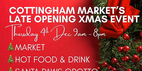 Cottingham Late Night Christmas Market