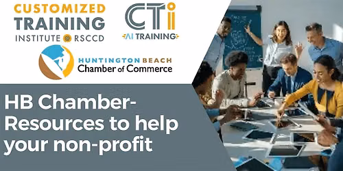 HB Chamber- Resources to help your non-profit